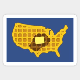 American Waffle Magnet